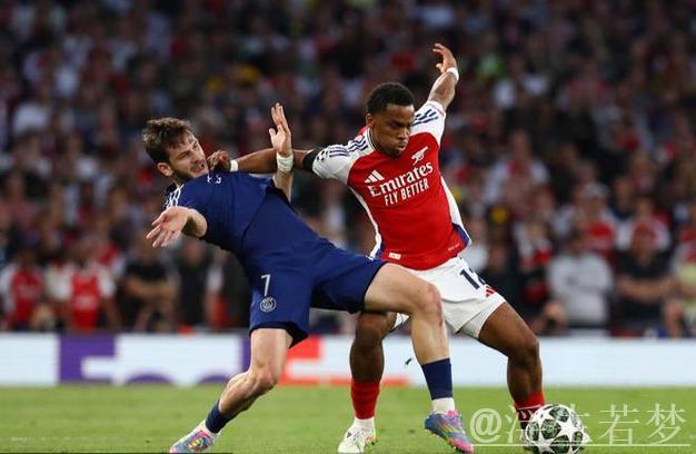阿森纳0-1负巴黎 梅里诺进球被吹登贝莱闪光